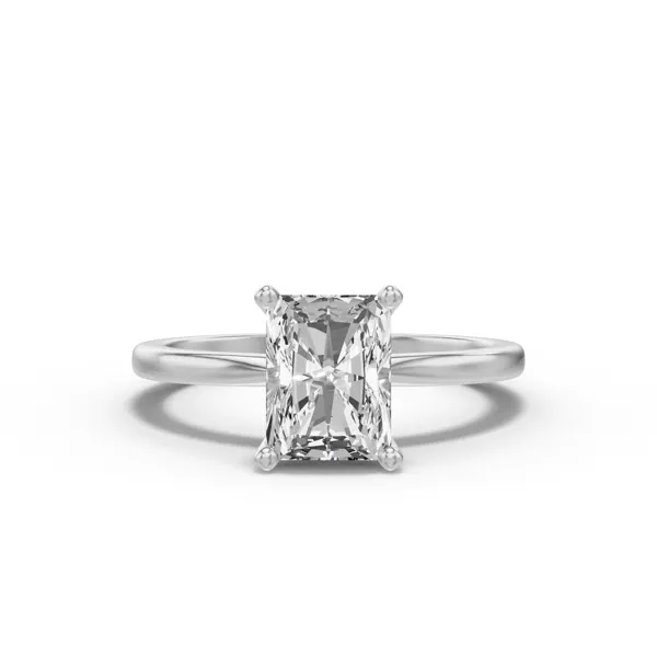 Windy Solitaire Engagement Ring With 1.19 Carat Radiant Diamond
