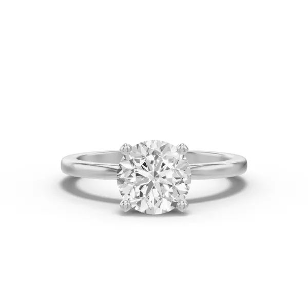 Windy Solitaire Ring