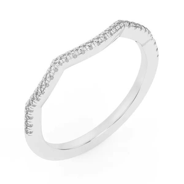 Hana Diamond Curved Band