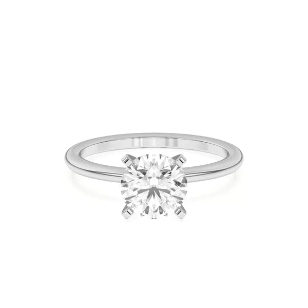 Ally Classic Solitaire Engagement Ring (1.4mm)
