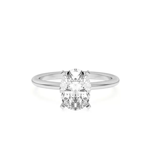Ally Classic Solitaire Engagement Ring (1.4mm)