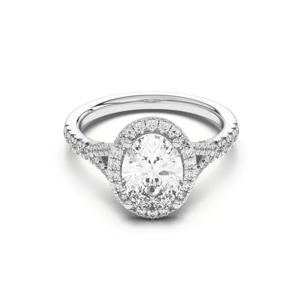 Sue Timeless Halo Engagement Ring