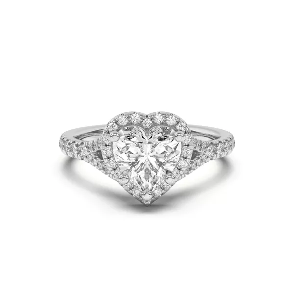 Sue Timeless Halo Engagement Ring