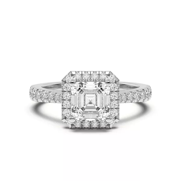 Cici Halo Engagement Ring