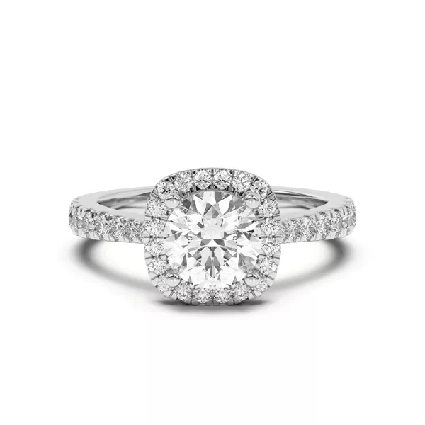 Cici Halo Engagement Ring