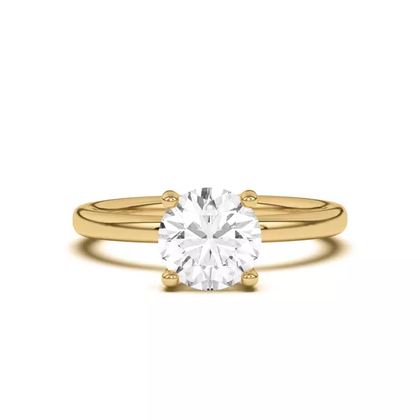 Briana Hidden Pavé Circlet Engagement Ring