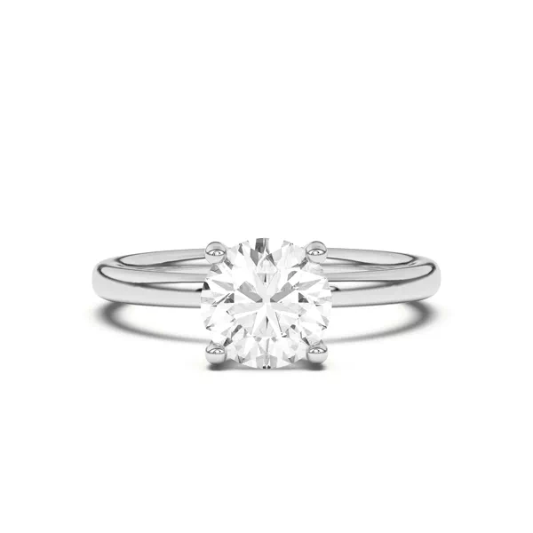 Briana Hidden Pavé Circlet Engagement Ring