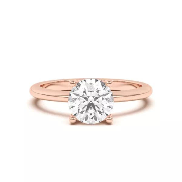 Angie Gallery Solitaire Ring