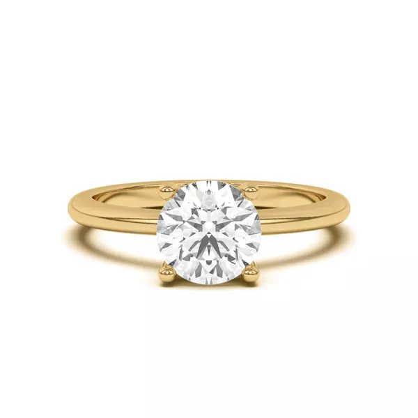 Angie Gallery Solitaire Ring