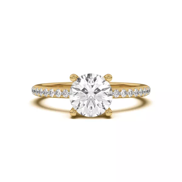 Tanya Pavé Engagement Ring