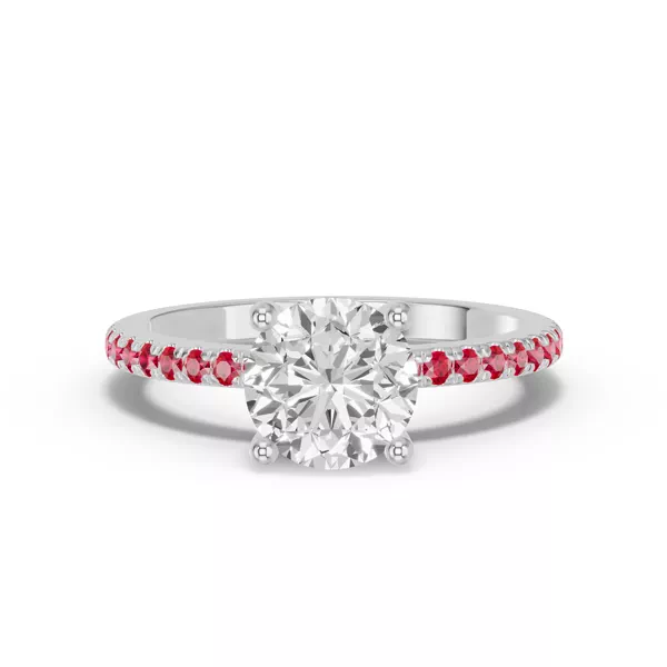 Spectra Ruby Engagement Ring