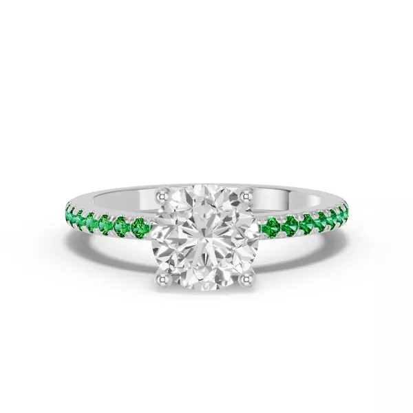 Spectra Tsavorite Engagement Ring