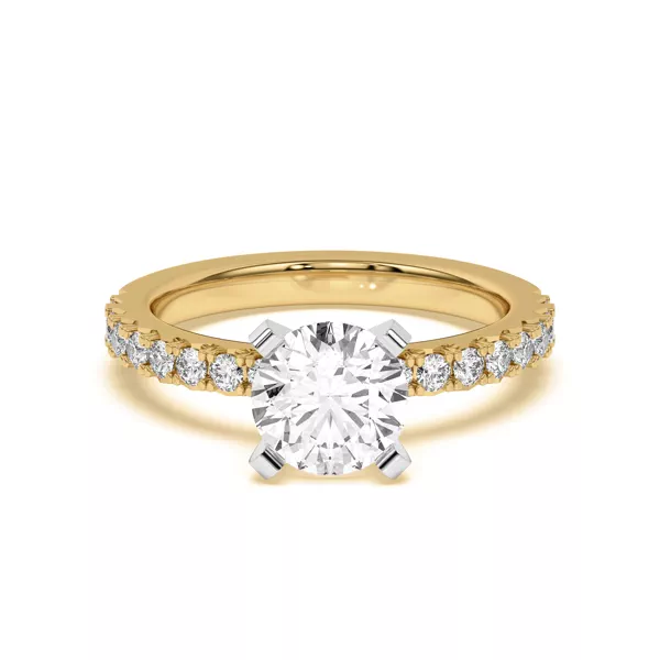 Mabel Grand Pavé Engagement Ring (1/2 ct. tw.)