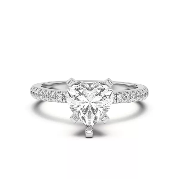 Donna Timeless Pavé Engagement Ring