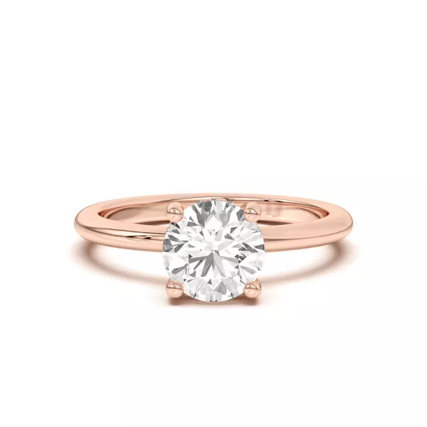 Beverly Timeless Hidden Halo Engagement Ring