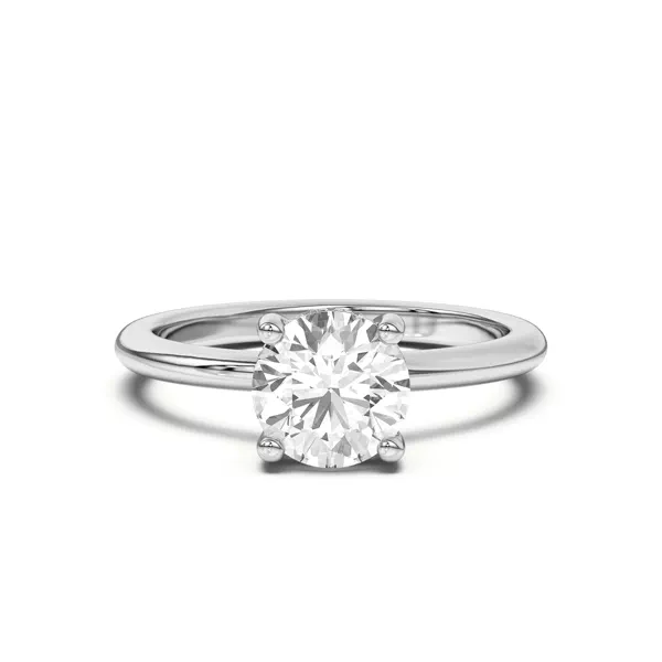Beverly Timeless Hidden Halo Engagement Ring