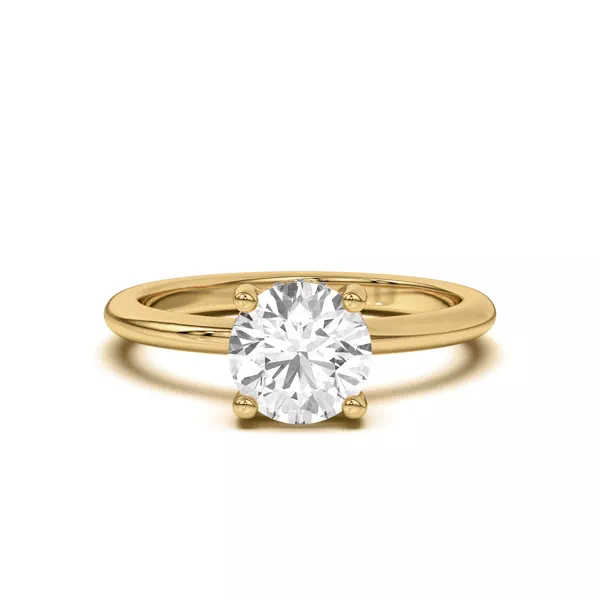 Beverly Timeless Hidden Halo Engagement Ring