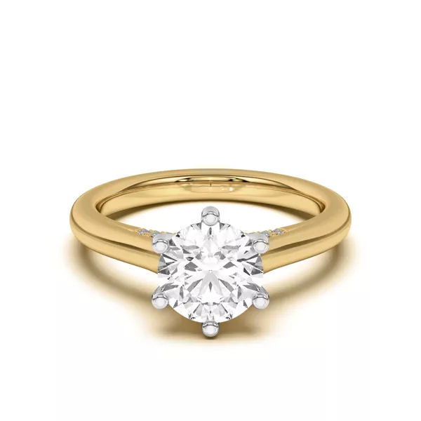 Heather Pavé Bridge Ring