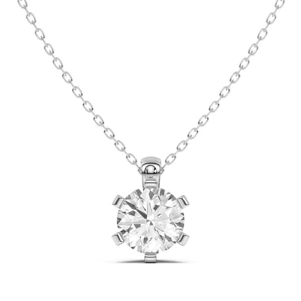 Setting Celestial Prong Solitaire Pendant