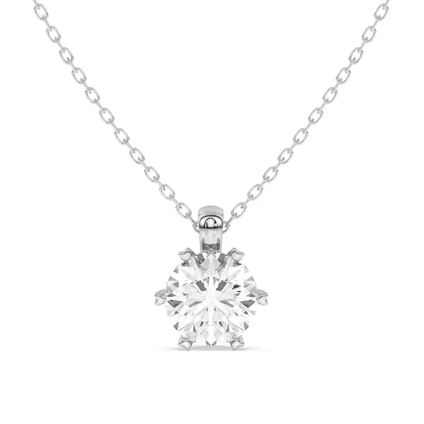 Setting Romance Solitaire Pendant