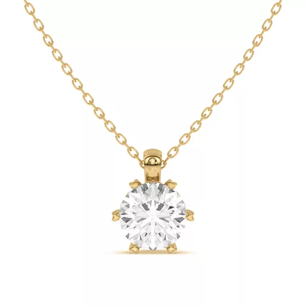 Setting Romance Solitaire Pendant