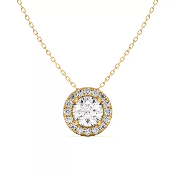 Setting Eva Classic Halo Pendant