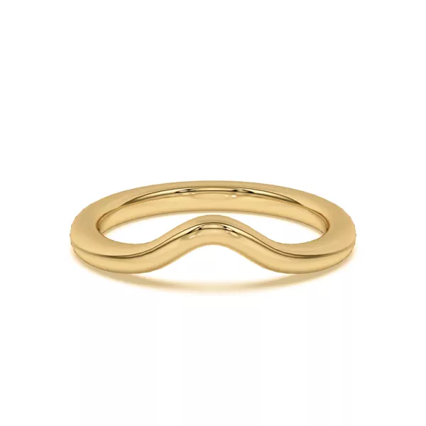 Lani Wide Curved Band