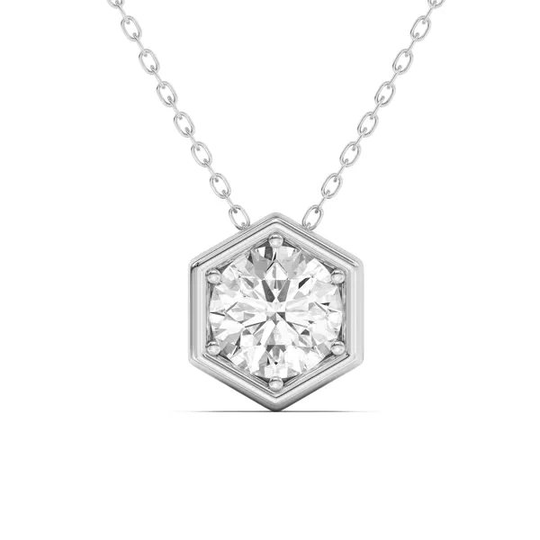 Setting Regal Hexagonal Pendant