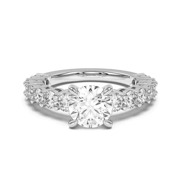 Lavelle Graduated Lab Engagement Ring
