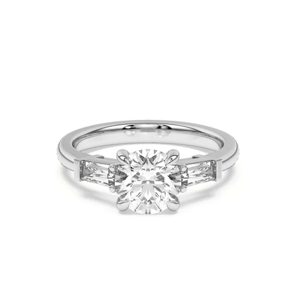 Arden Tapered Baguette Engagement Ring