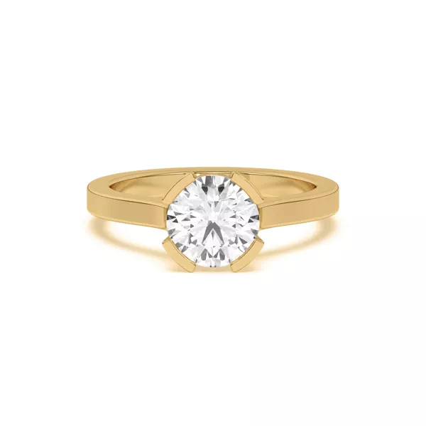Vista Split Bezel Engagement Ring