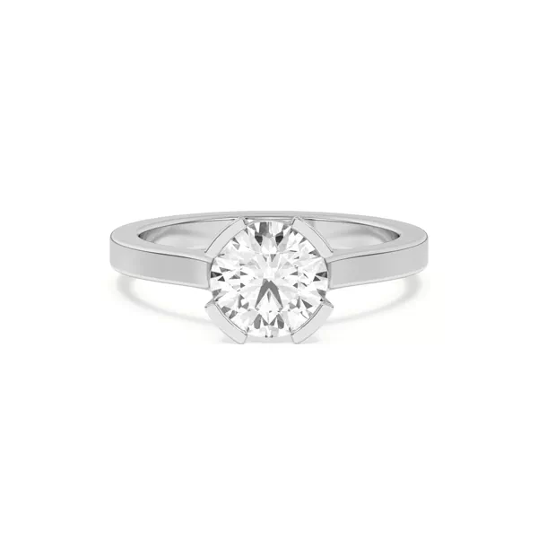 Vista Split Bezel Engagement Ring