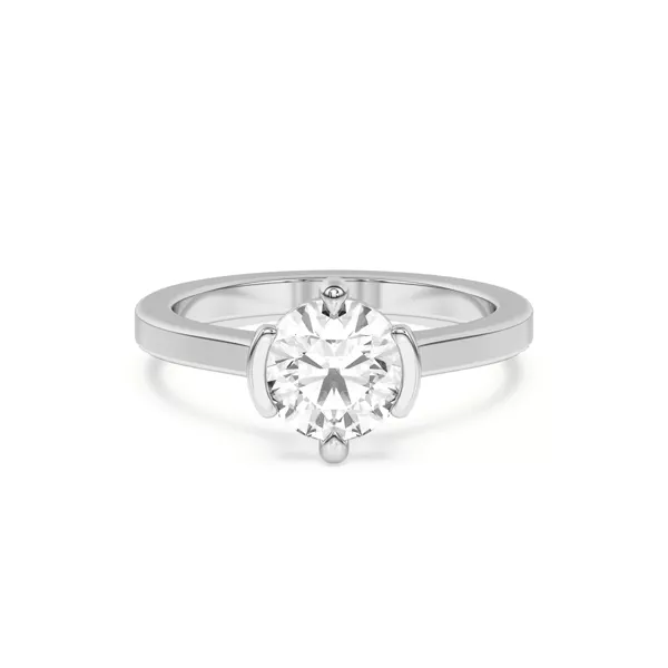 Prisma Mixed Prong Engagement Ring