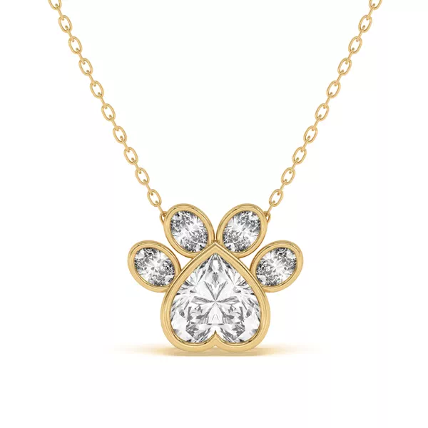 Setting Bella Paw Lab Pendant