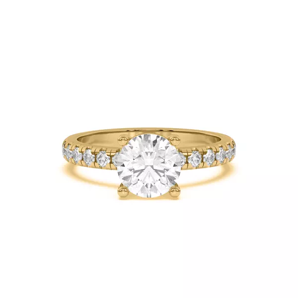 Betsy Grand Pavé Engagement Ring