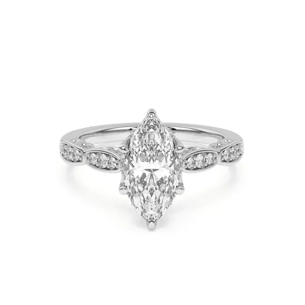 Aurelia Lace Engagement Ring
