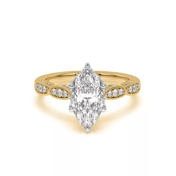 Aurelia Lace Engagement Ring