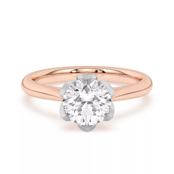 Tulipano Solitaire Ring