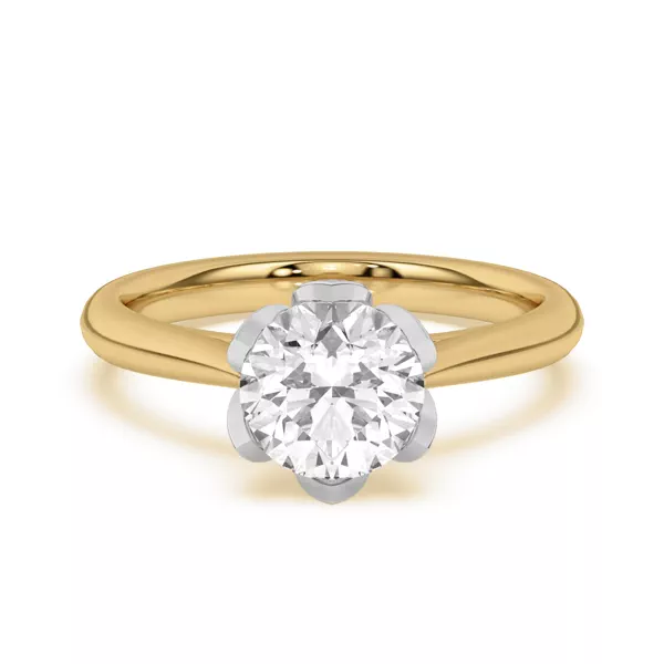 Tulipano Solitaire Engagement Ring
