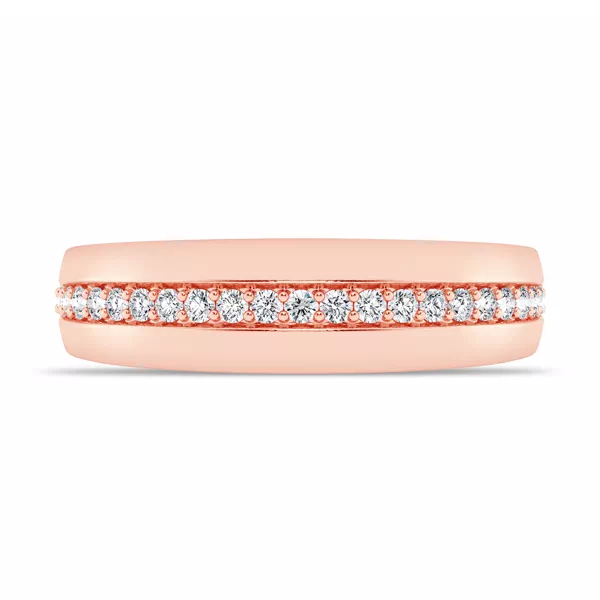 Tapered Lab Diamond Band (6mm)