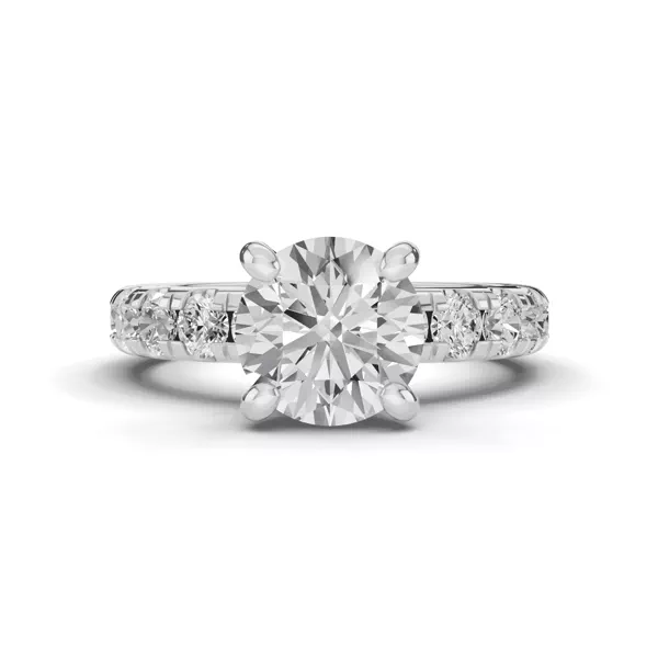 Tradition Hidden Halo Lab Pavé Engagement Ring (1.00ct. tw.)