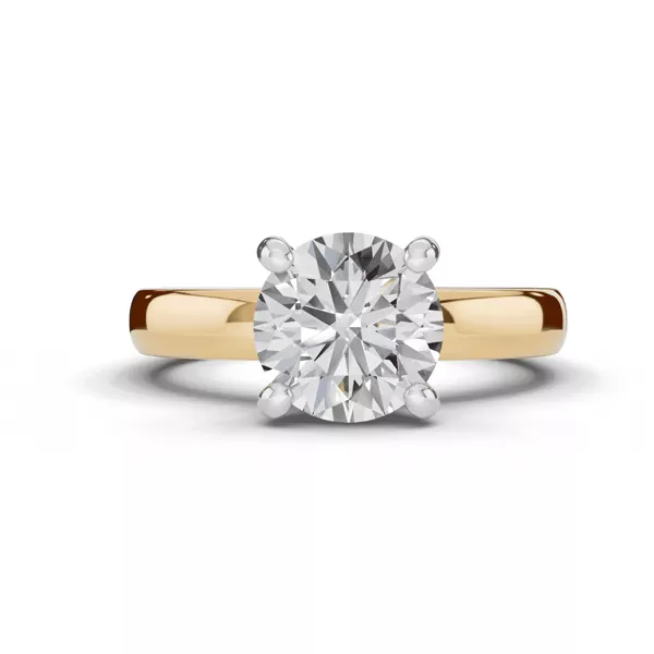 Signature Hearts & Arrows Hidden Halo Euroshank Lab Engagement Ring (3mm)