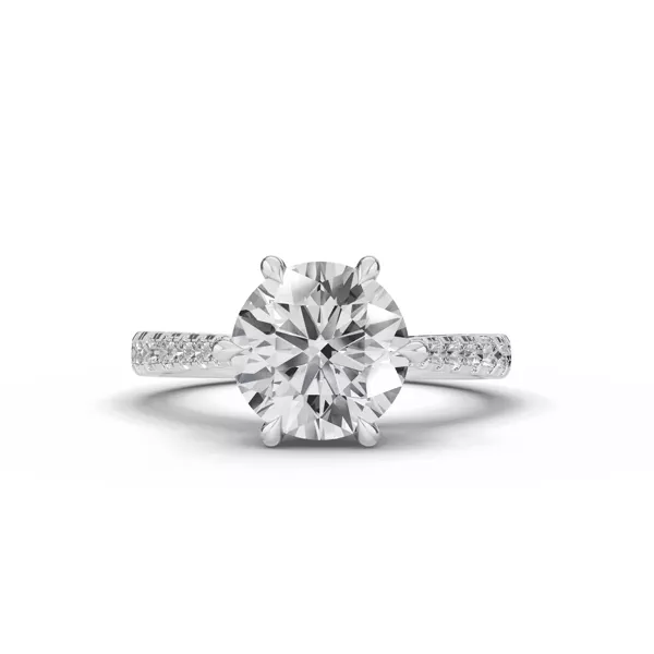 Tradition Cathedral Pavé Lab Ring (0.35 ct. tw.)