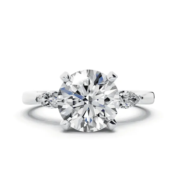 Setting Madison Three-Stone Lab Marquise (.25 ct. tw.)