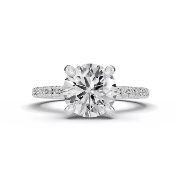 Tradition Lab Pavé Engagement Ring (.15ct tw.)