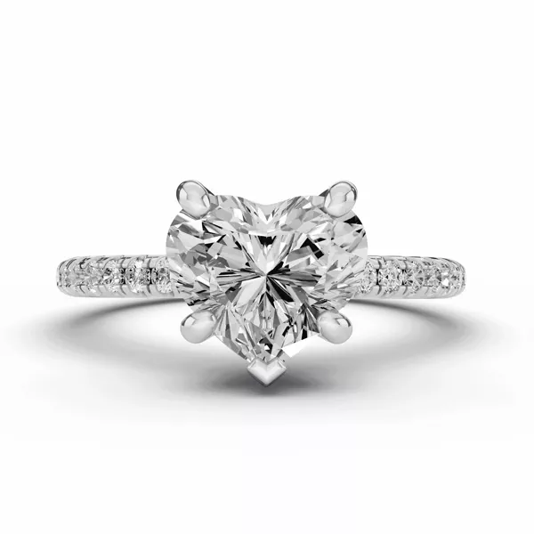 Tradition Lab Pavé Engagement Ring (1/5ct tw.)