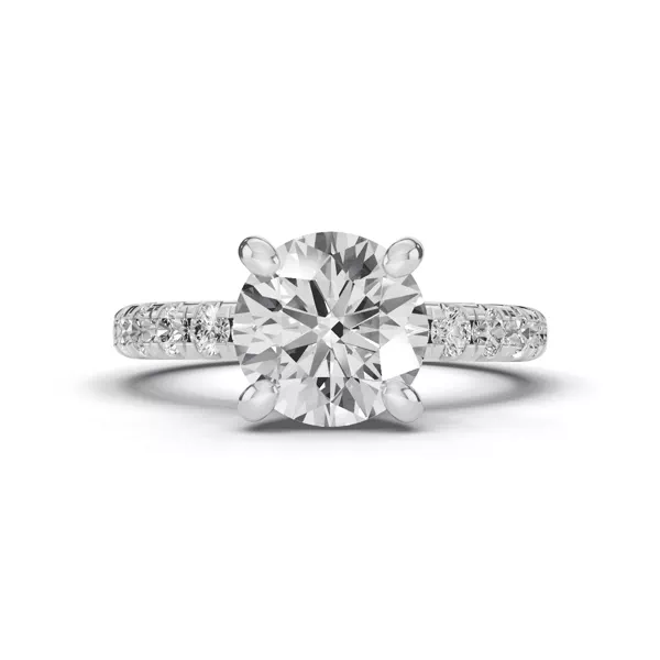 Tradition Lab Pavé Engagement Ring (.45ct tw.)