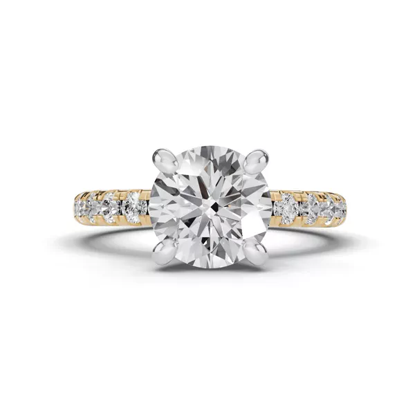 Tradition Lab Pavé Engagement Ring (.45ct tw.)