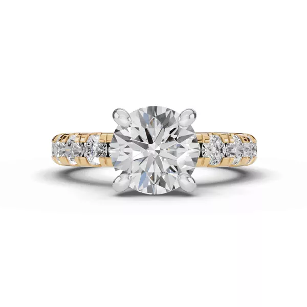 Tradition Lab Pavé Engagement Ring (.90ct tw.)
