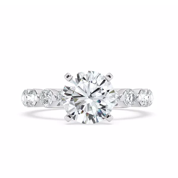Signature Hearts & Arrows Shared Prong Engagement Ring (1.00ct. tw.)